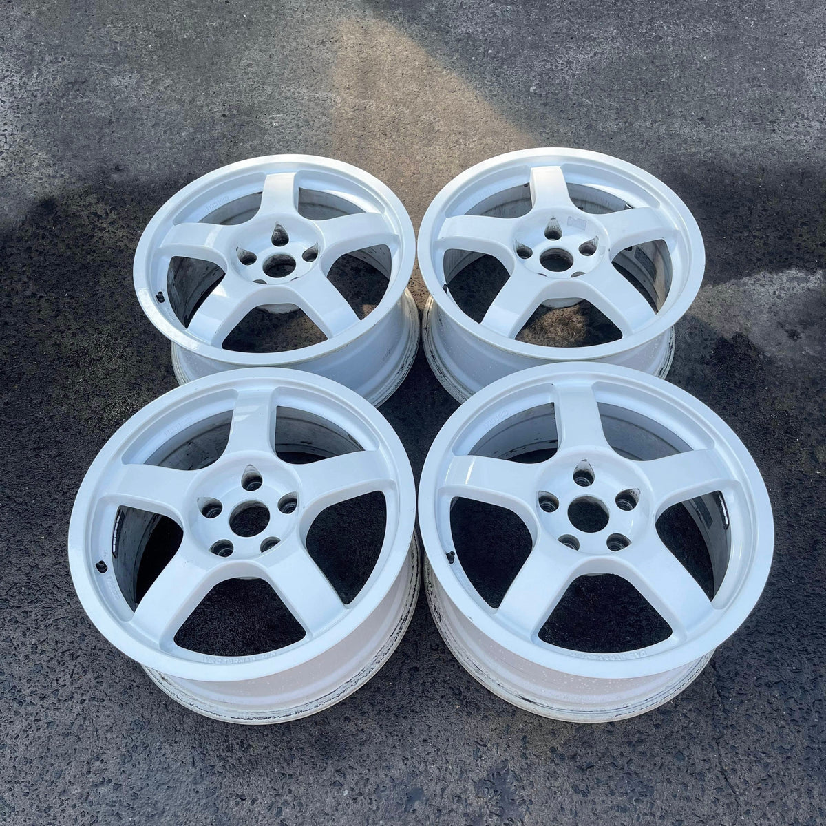 絶版 ENKEI WRC TARMAC EVO 17インチタイヤホイール4本 Yahoo