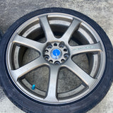 jdm wheels 5x114.3 7.5"