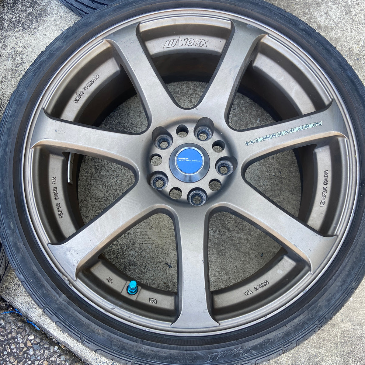 work xt7 18×9.5+20 114.3 5 work xt7 18×9.5+20 114.3 5