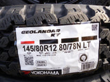 KEI TRUCK Yokohama K/T 4x100 12” wheels