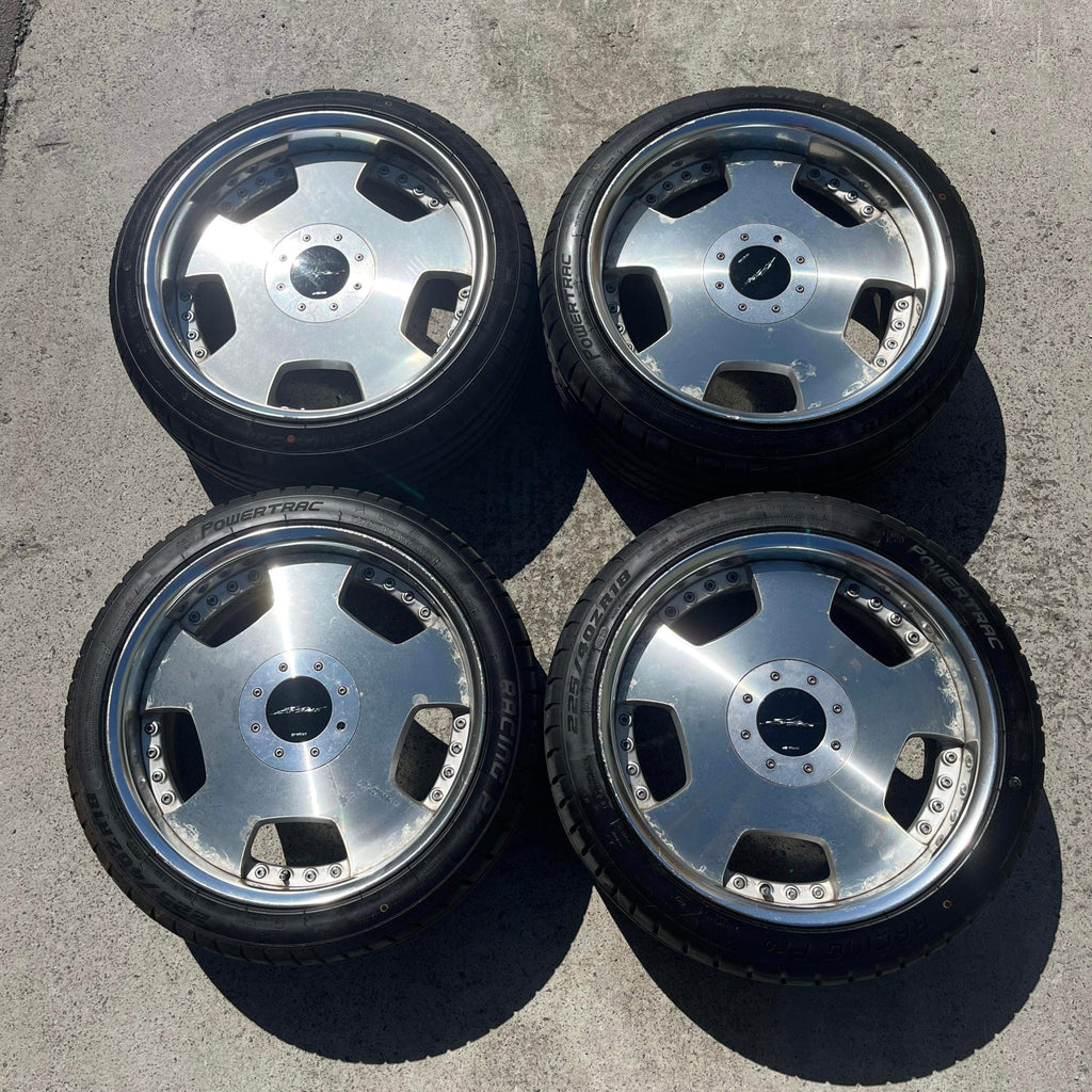 Euroline R17 Rims Work Euroline 18” 4x114.3 5x114.3 Wheels – MMI Auto Parts
