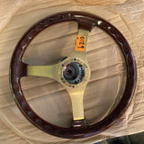 ATC Volanti 350mm Wood Steering Wheel