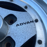 Advan A3A 14” 4x114.3 Wheels with centre caps