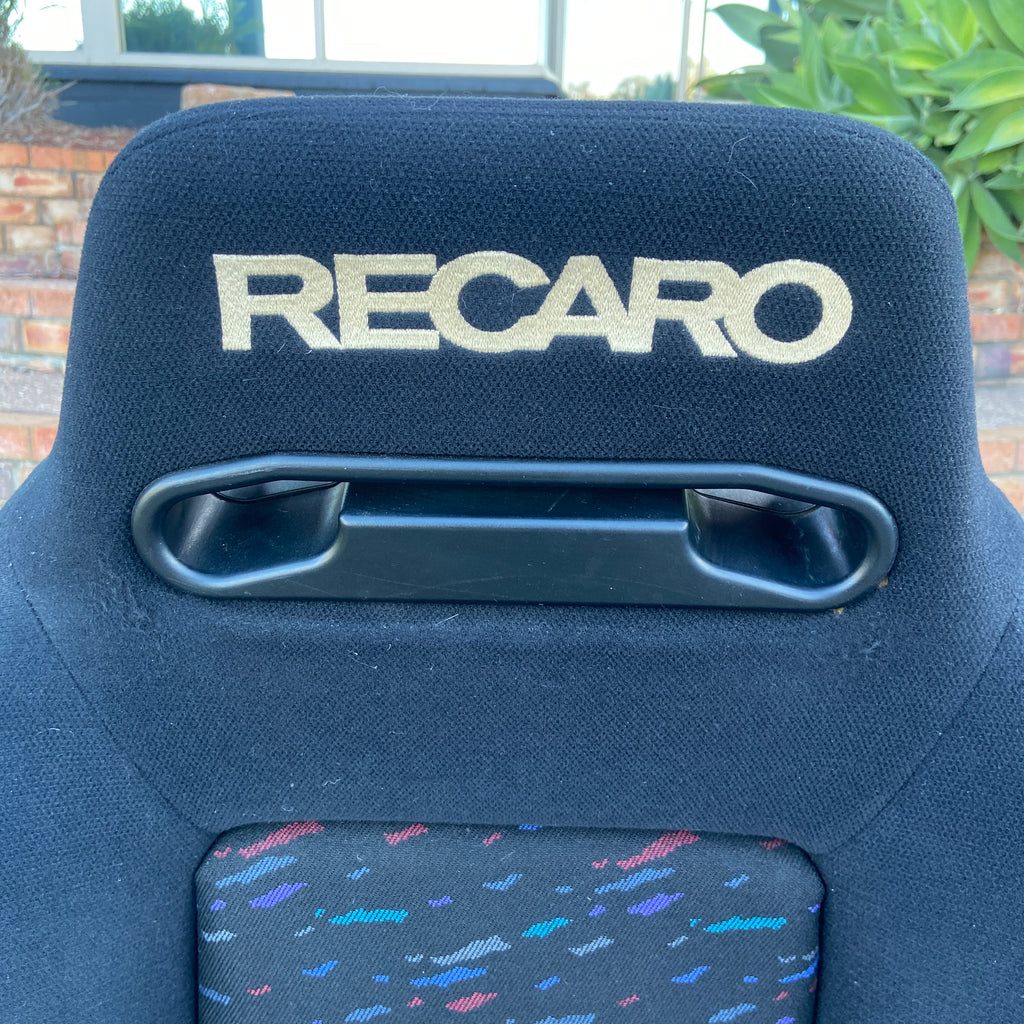 Recaro SR3 Le Mans confetti Pair of Seats MMI Auto Parts