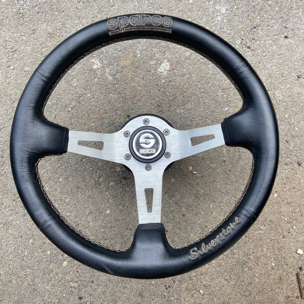 SPARCO STEERING L750 Silverstone φ35 330mm Steering Wheel SPARCO STEERING L750 Silverstone 35
