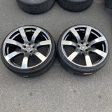 R35 GTR  20" 5x114.3 pair rear Wheels