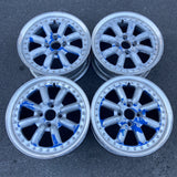 Black Racing BR-R 15" 4x100 Wheels