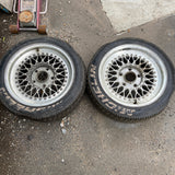 BBS RS 16” 5x130 Porsche 911 944 pair Wheels