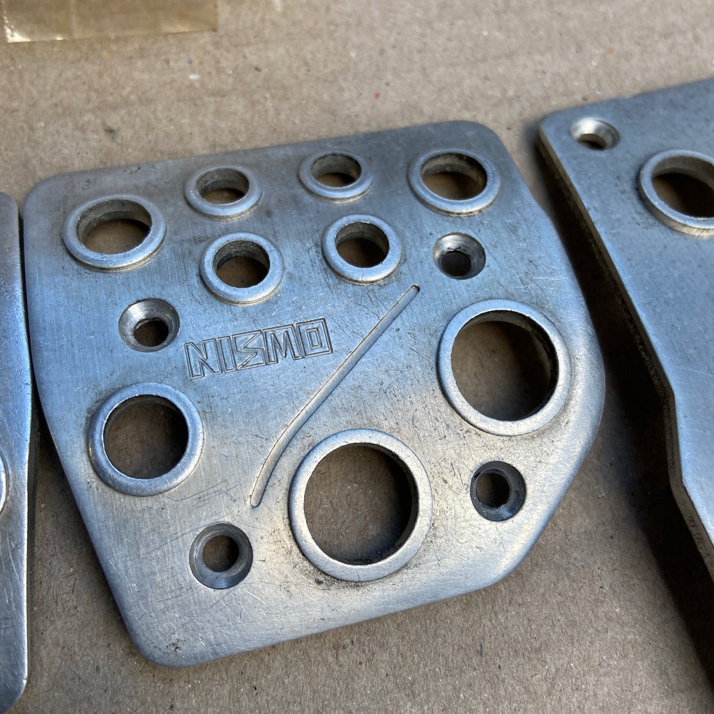 NISMO Old logo S15 Pedal covers MMI Auto Parts