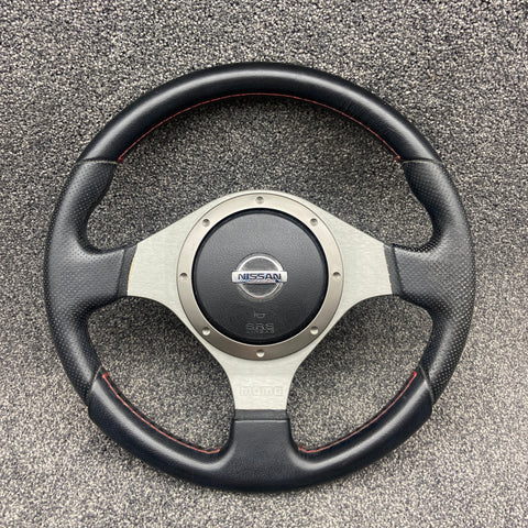 MOMO Nissan Factory Option OEM Steering Wheel RARE